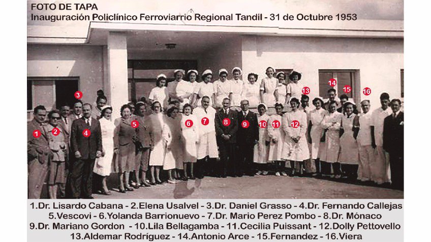 Policlínico, historias guardadas
